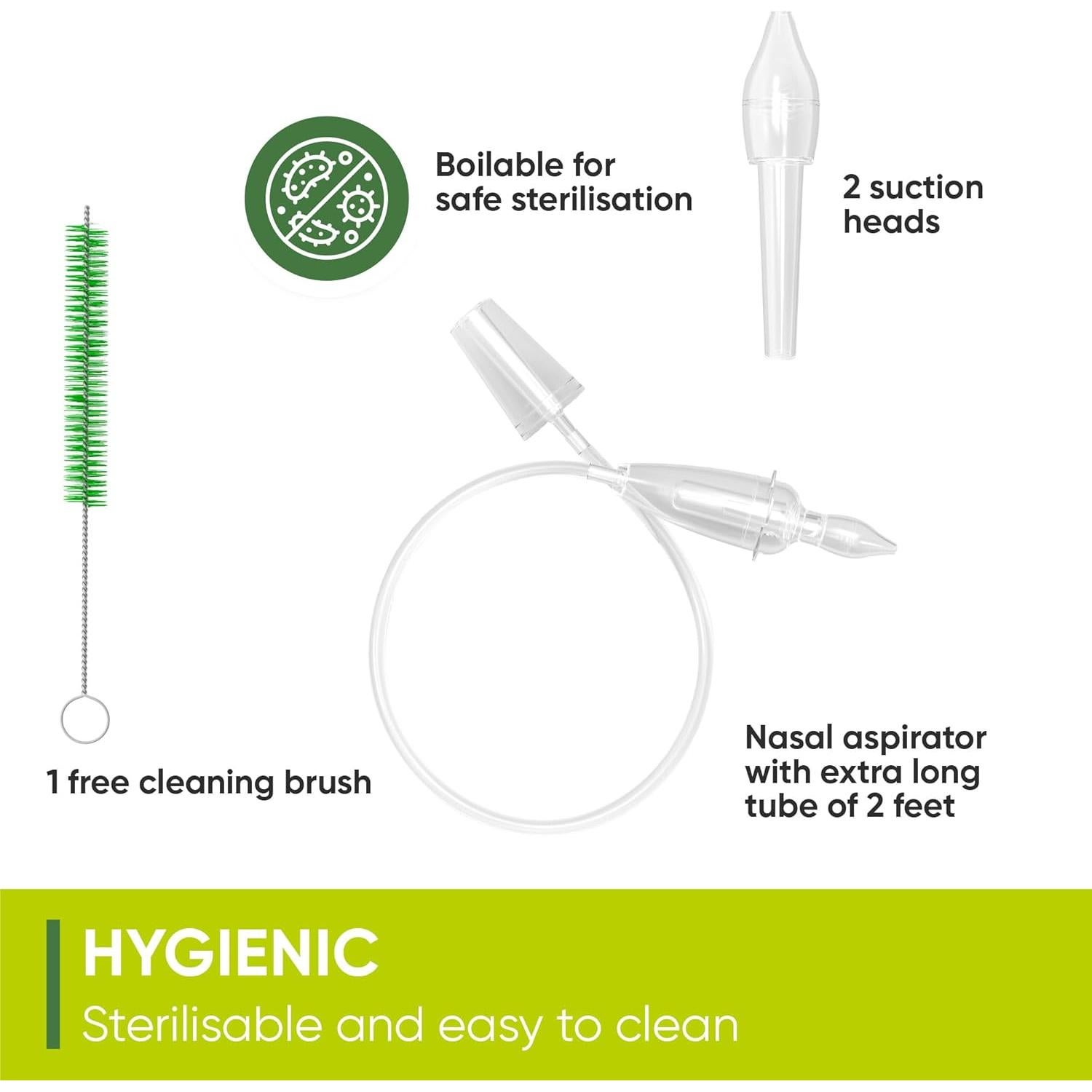 Aspirador Nasal Airmed's Vac para Bebés - Suave y Seguro