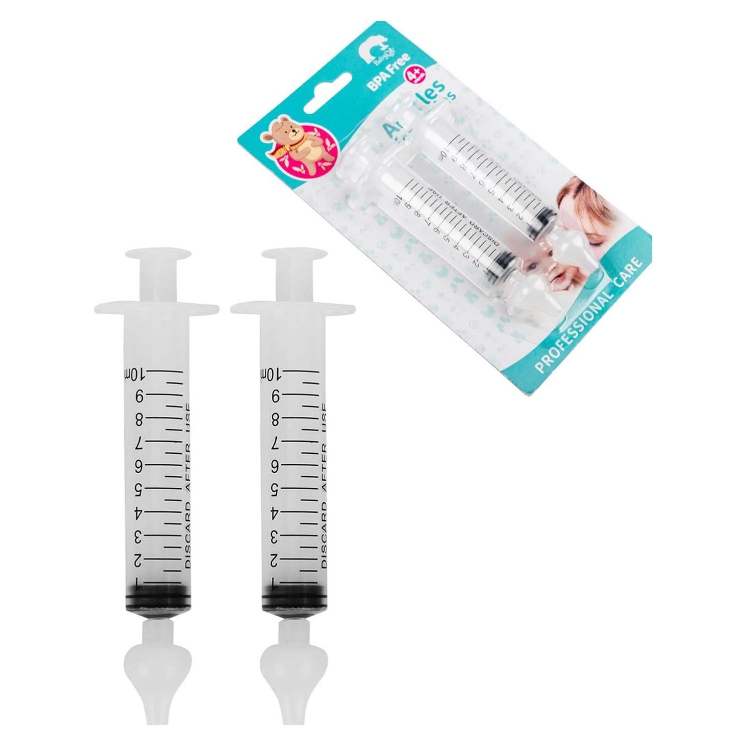 Irrigador Nasal Profesional GEGONG para Bebés - 2 Piezas