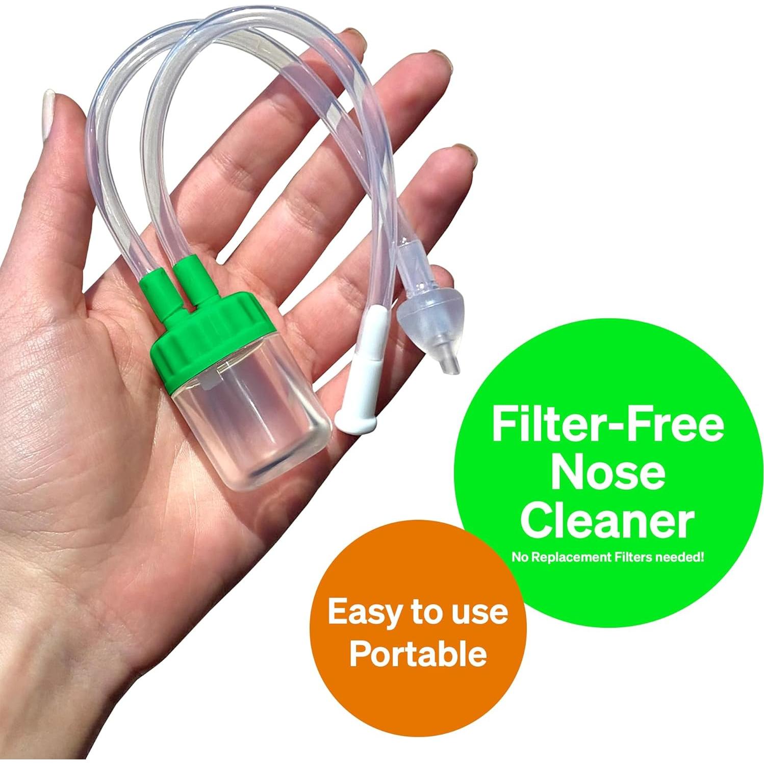 Aspirador Nasal LoveNoobs para Bebés, Libre de BPA, 50g