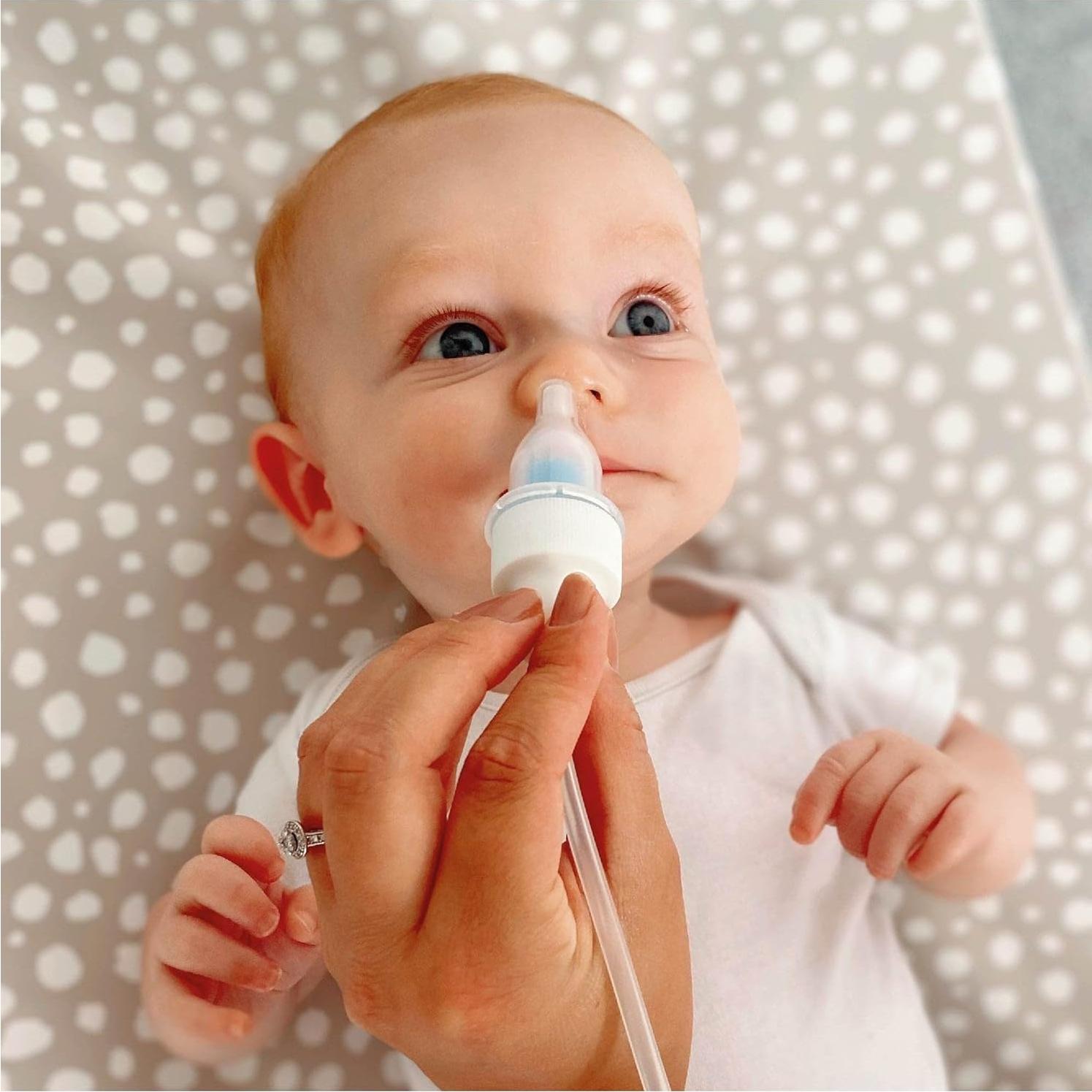 Aspirador Nasal Infantil Nuby Breathe-EEZ con Estuche 10 cm