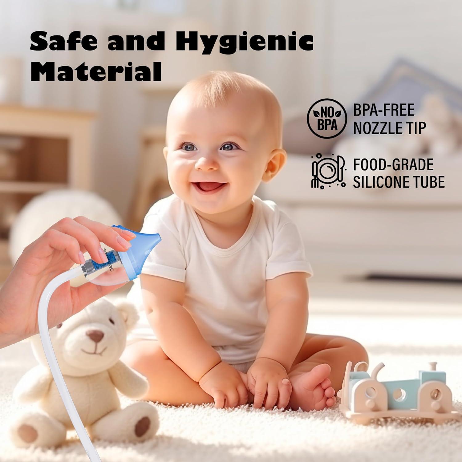 Aspirador Nasal Eléctrico SnotVac SnotMax - Grado Hospitalario