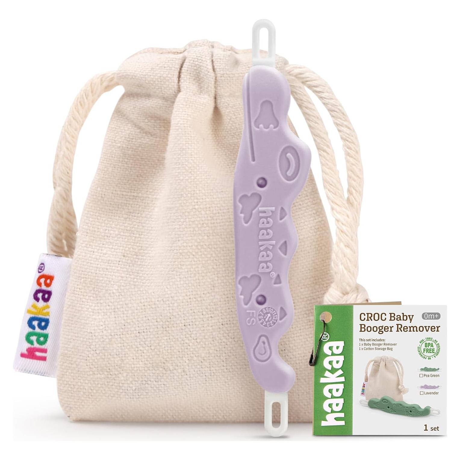 Limpiador de Nariz y Cerumen para Bebés Haakaa - Lavanda