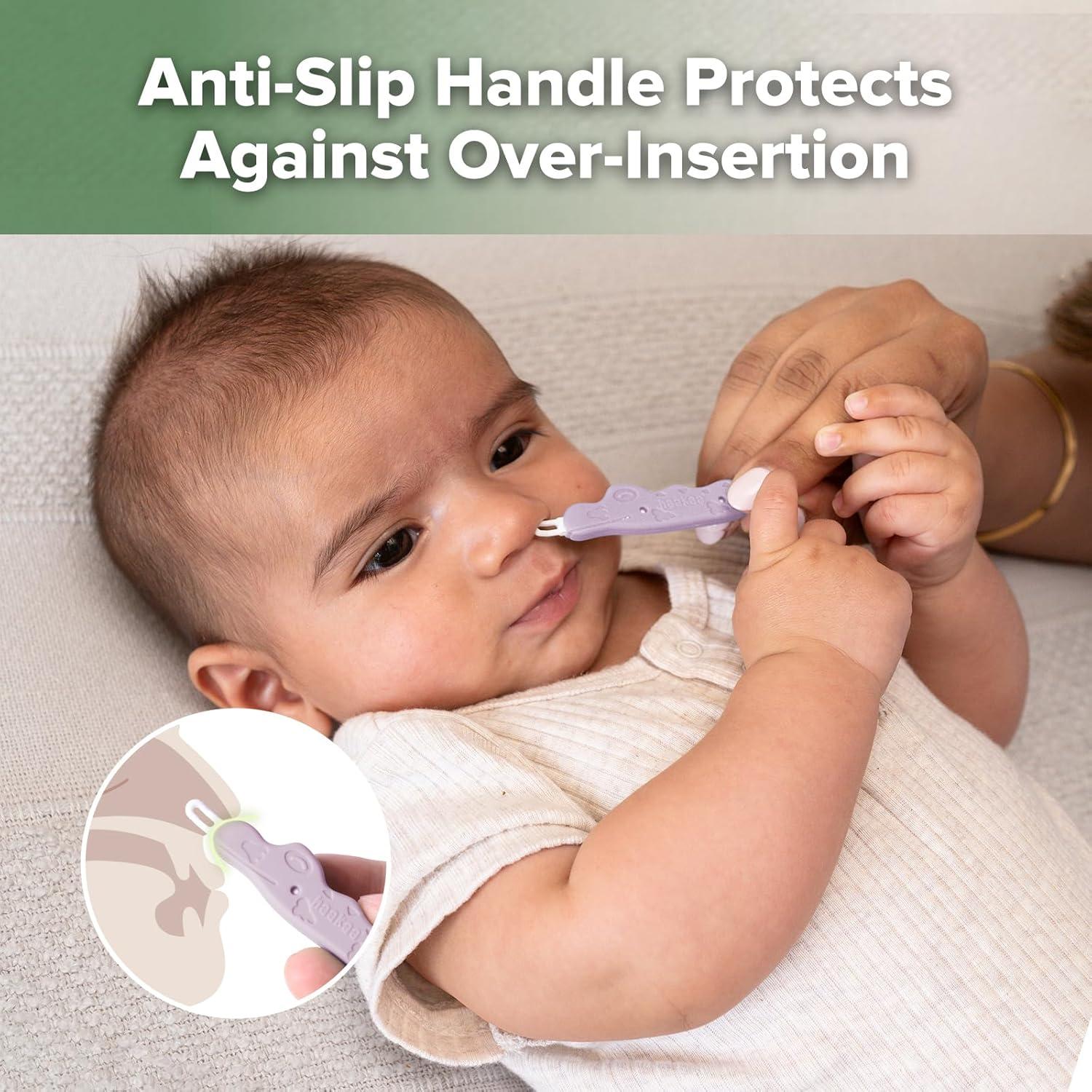 Limpiador de Nariz y Cerumen para Bebés Haakaa - Lavanda