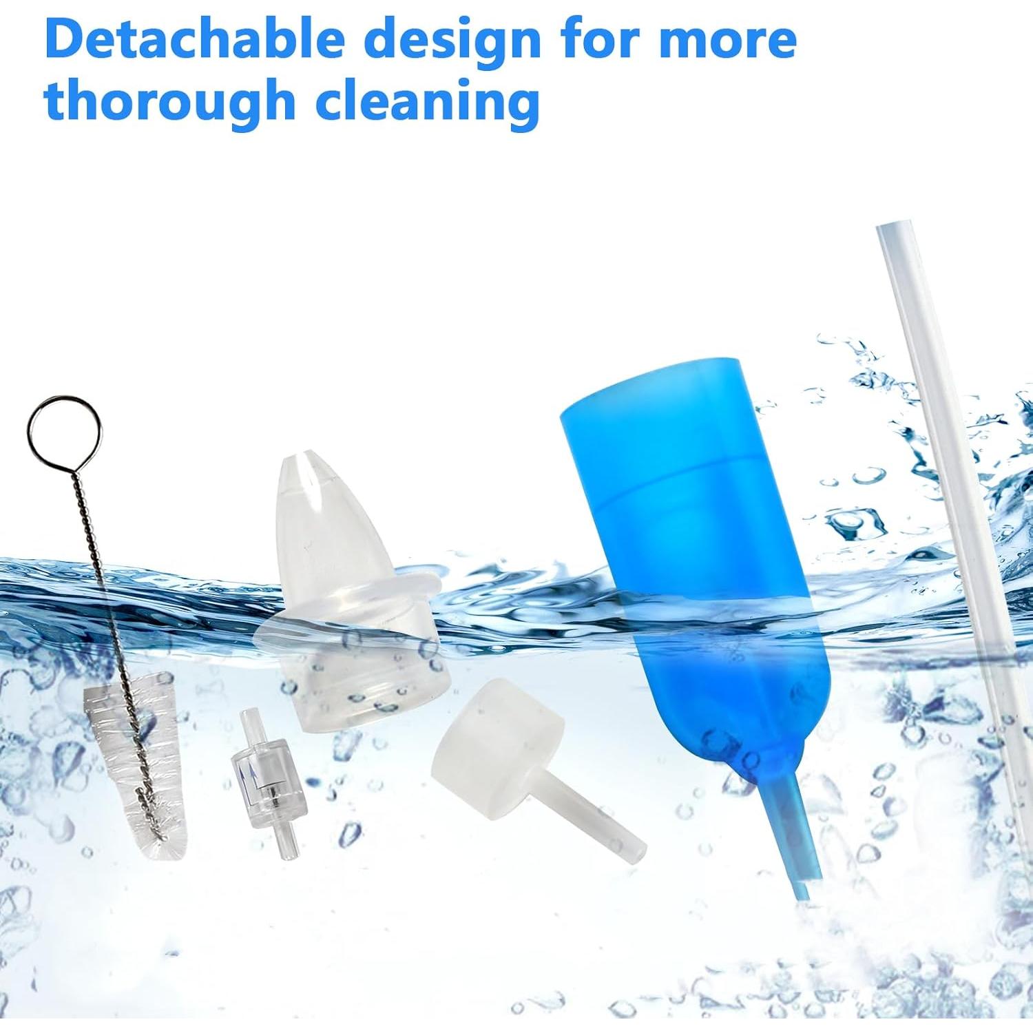 Aspirador Nasal Yiupea para Bebés Reutilizable y Portátil