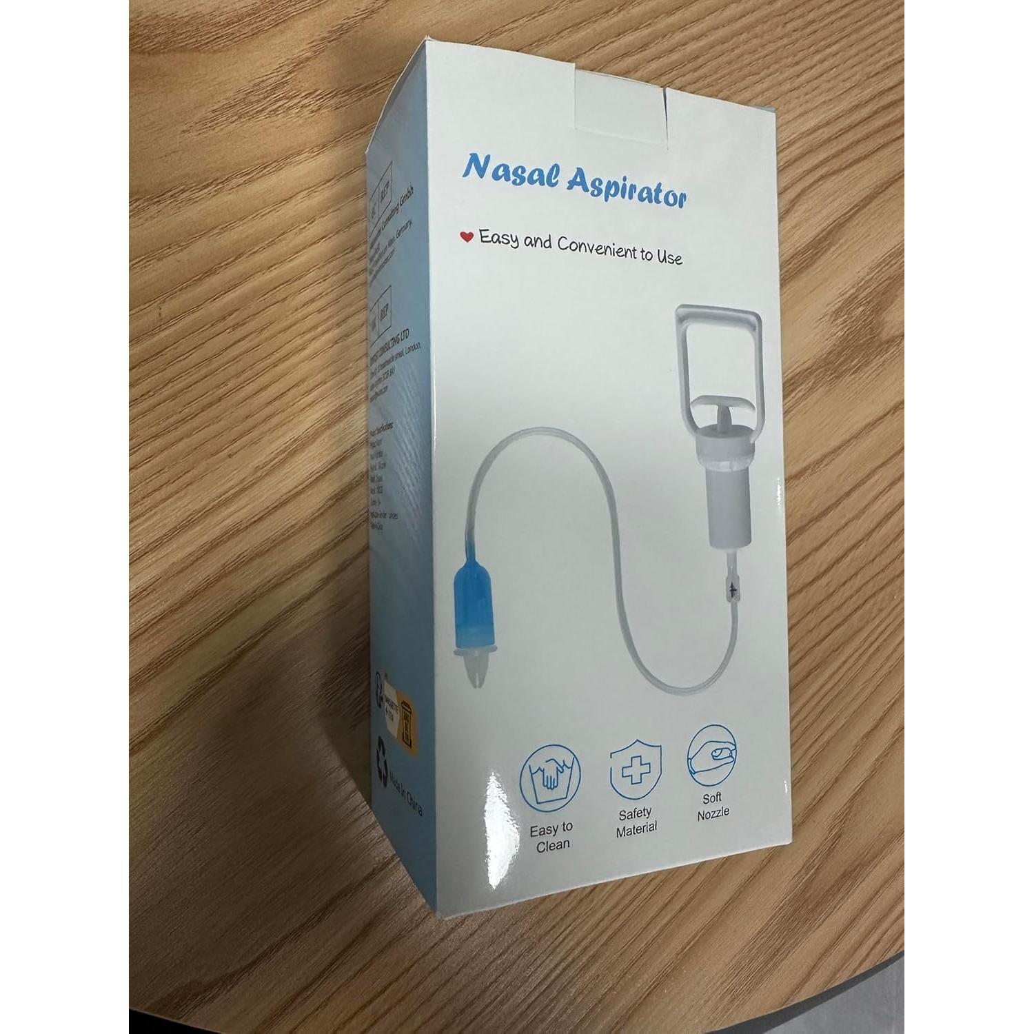 Aspirador Nasal Yiupea para Bebés Reutilizable y Portátil