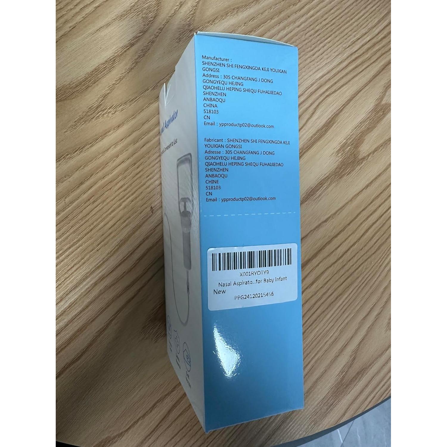 Aspirador Nasal Yiupea para Bebés Reutilizable y Portátil