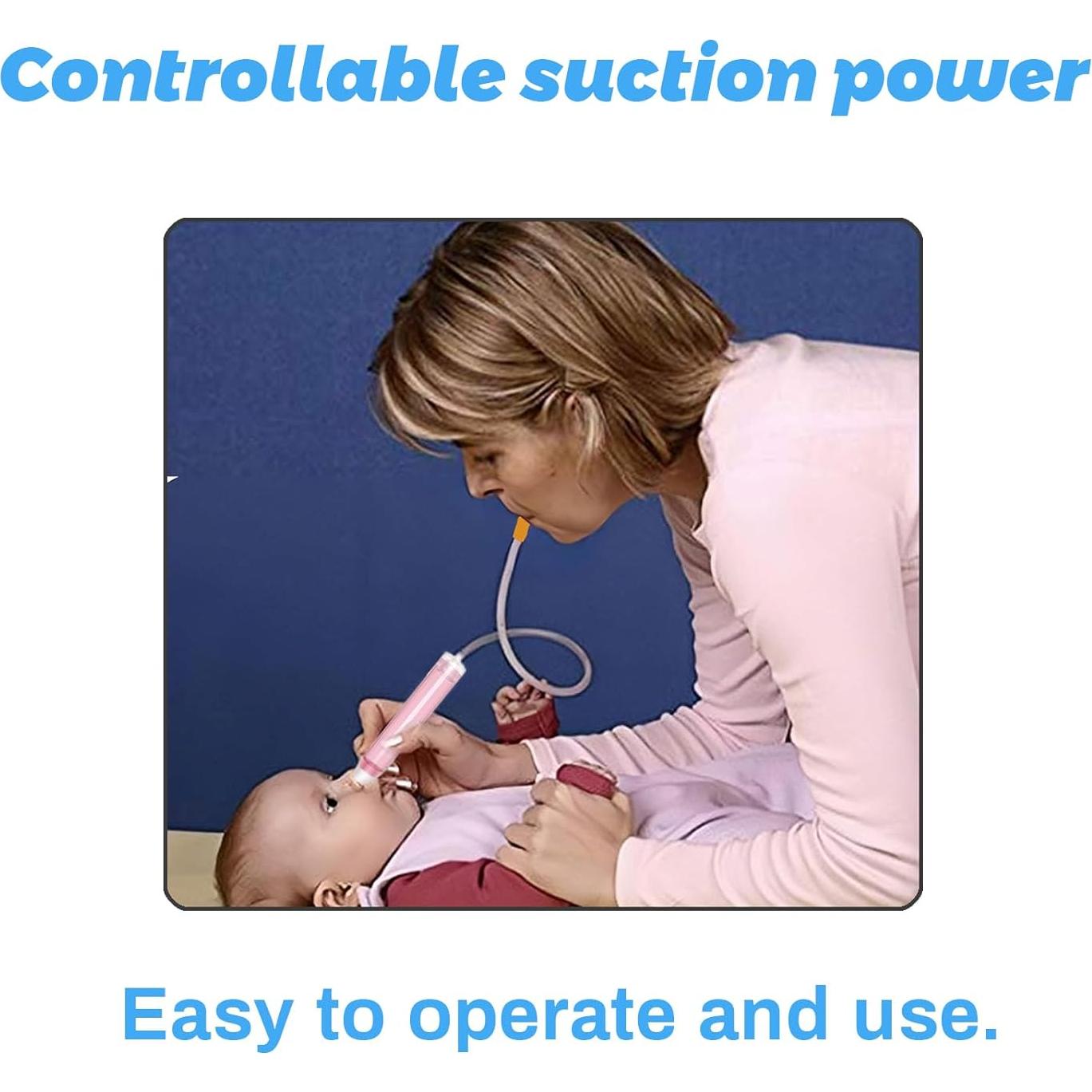 Aspirador Nasal para Bebés Po001na con 24 Filtros Reemplazables