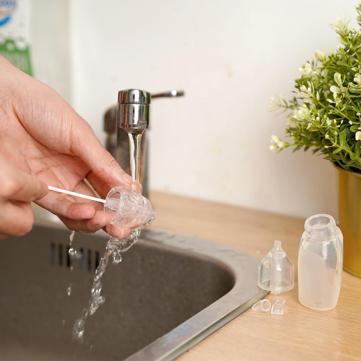 Aspirador Nasal de Silicona Haakaa Pingüino 0m+ Bebés