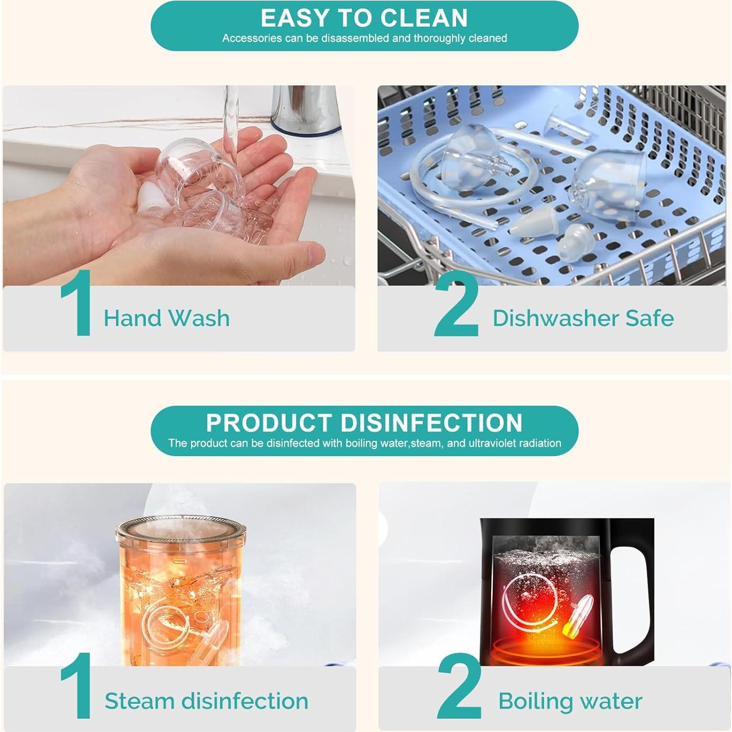 Aspirador Nasal Manual SENMAY para Bebés - Silicona Suave