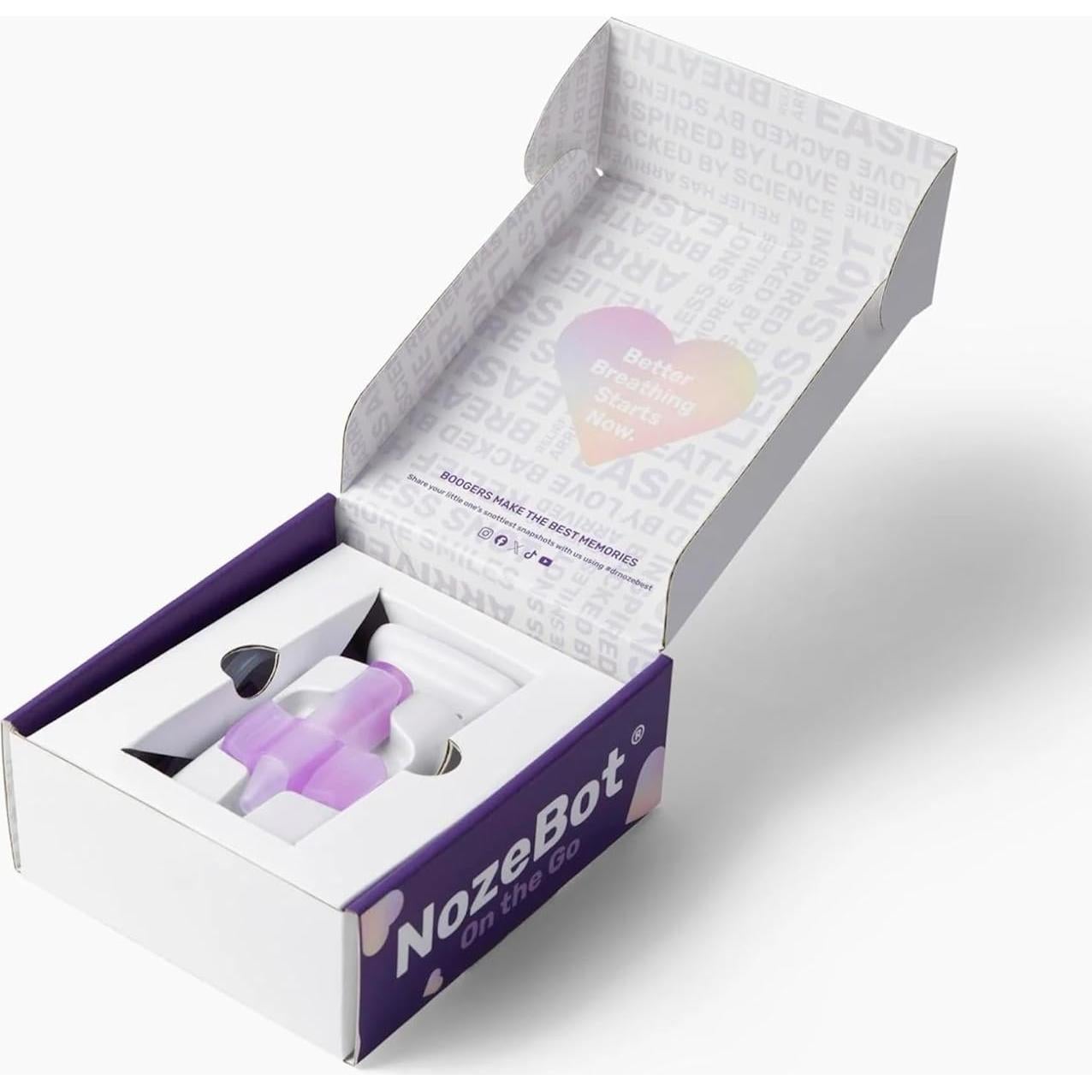 Aspirador Nasal Eléctrico Dr. Noze Best NozeBot - Grado Hospitalario