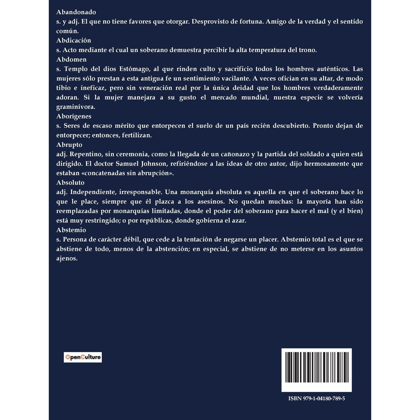 El Diccionario del Diablo (Spanish Edition)