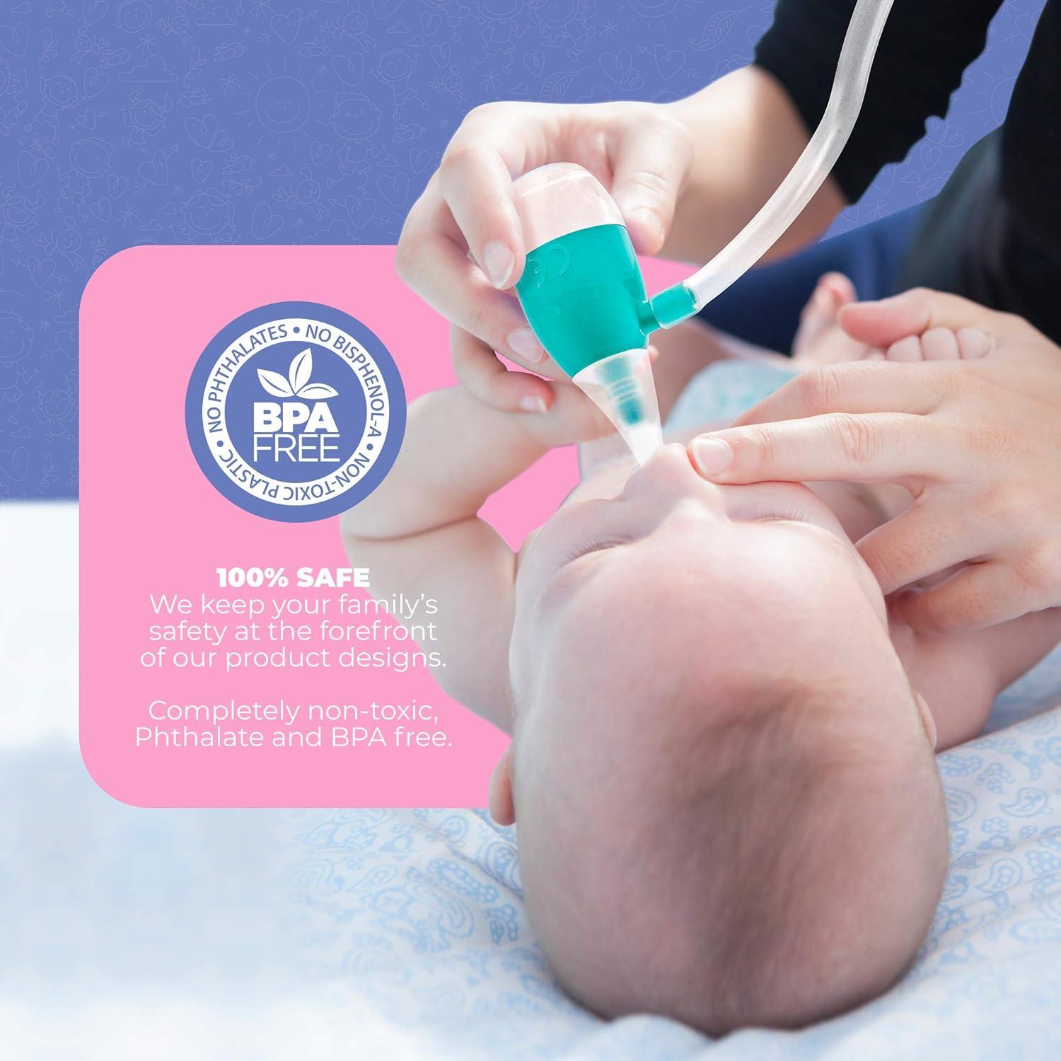 Aspirador Nasal Manual OCCObaby - Succionador de Nariz Bebés