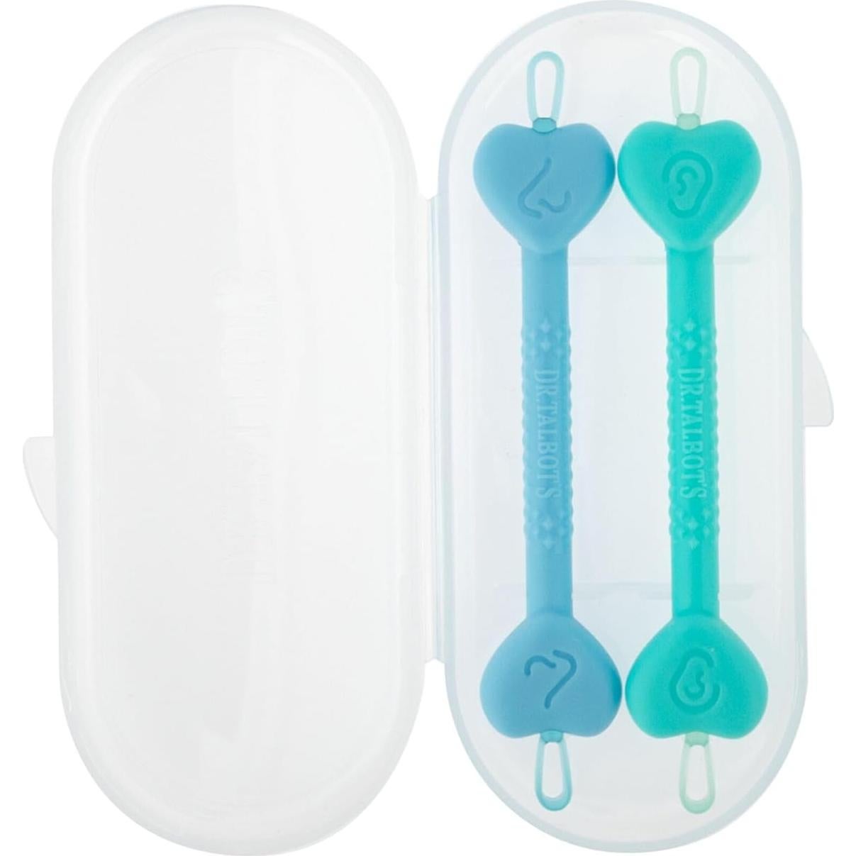 Juego de Cuidado de Nariz y Oídos para Bebés Dr. Talbot - Aspirador Nasal y Limpiadores