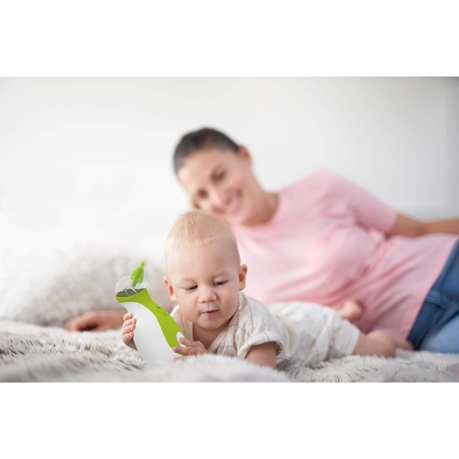 Aspirador Nasal Eléctrico Nosiboo Go para Bebés - Portátil y Recargable