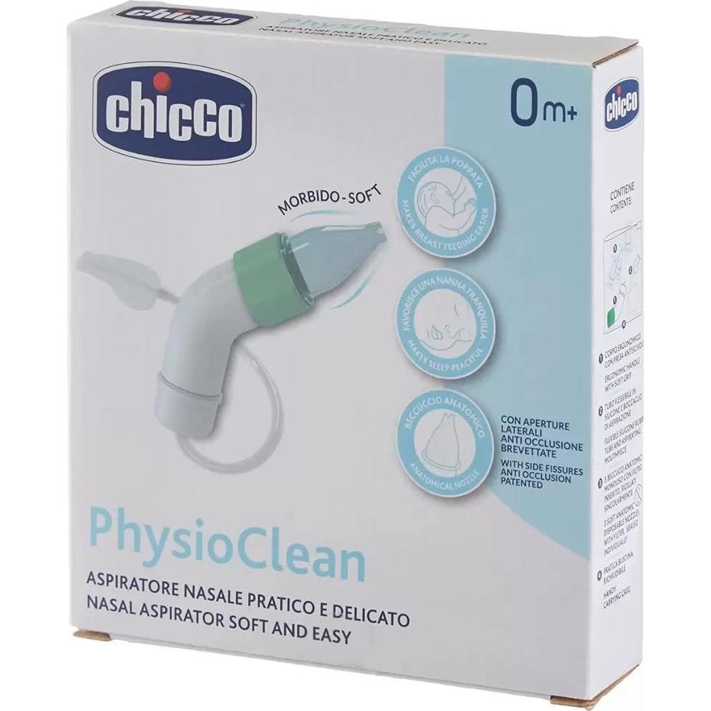 Aspirador Nasal Chicco Phisio Clean para Bebés
