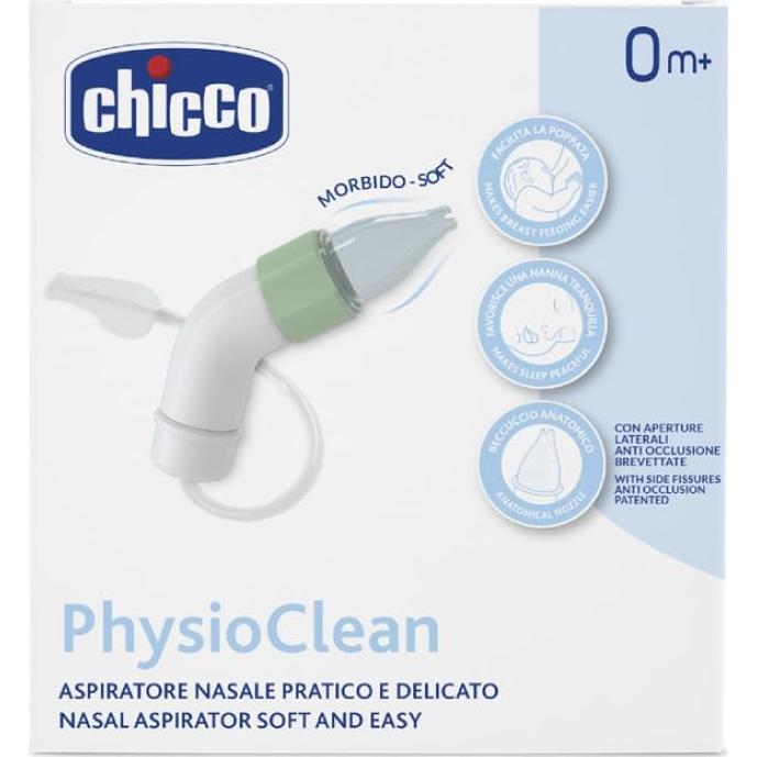 Aspirador Nasal Chicco Phisio Clean para Bebés