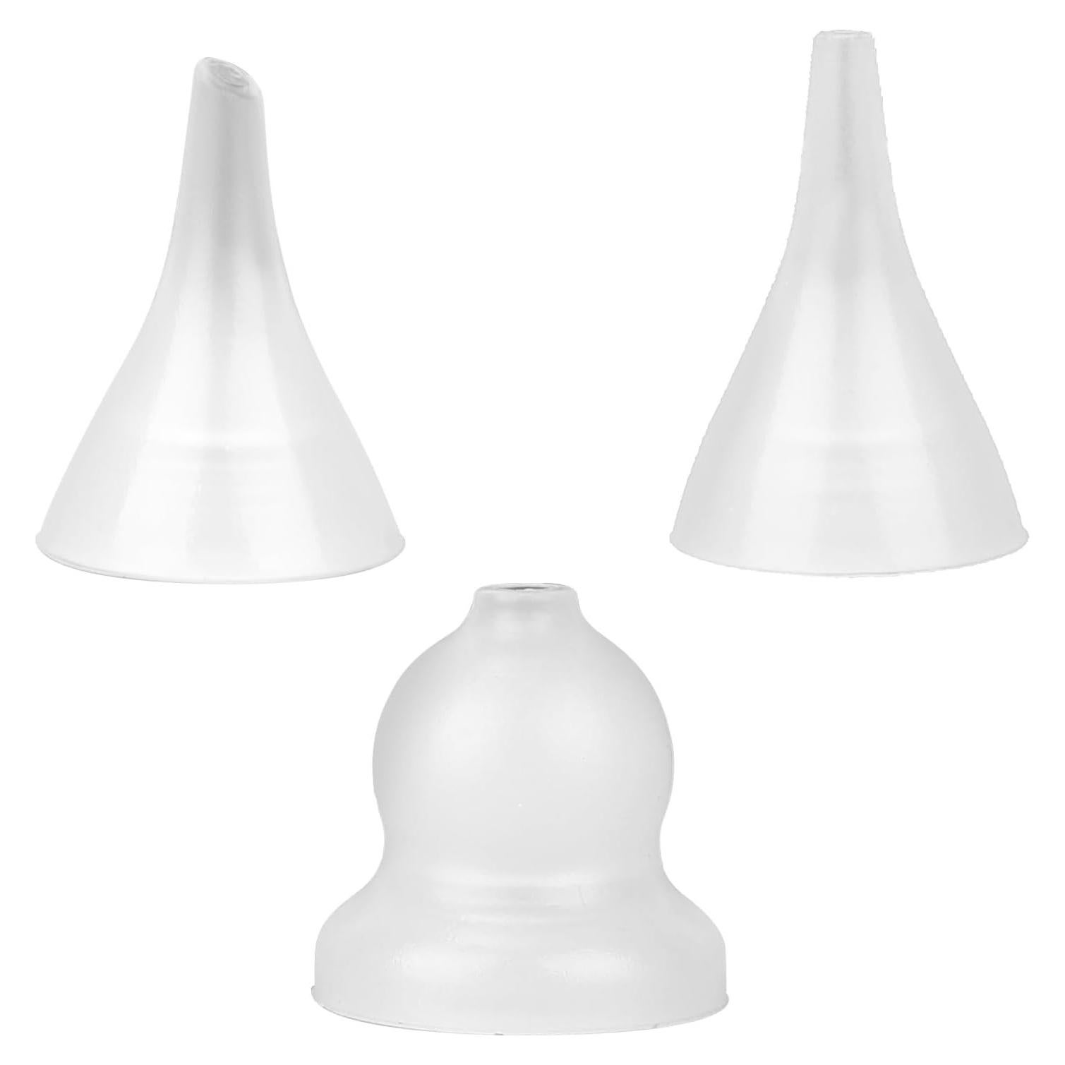 3 Puntas de Repuesto Silicona para Aspirador Nasal Bebé
