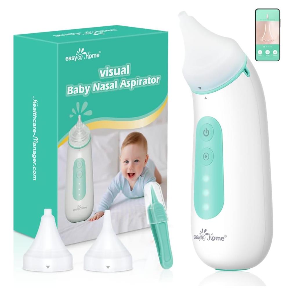 Aspirador Nasal Eléctrico Easy@Home con Cámara y App