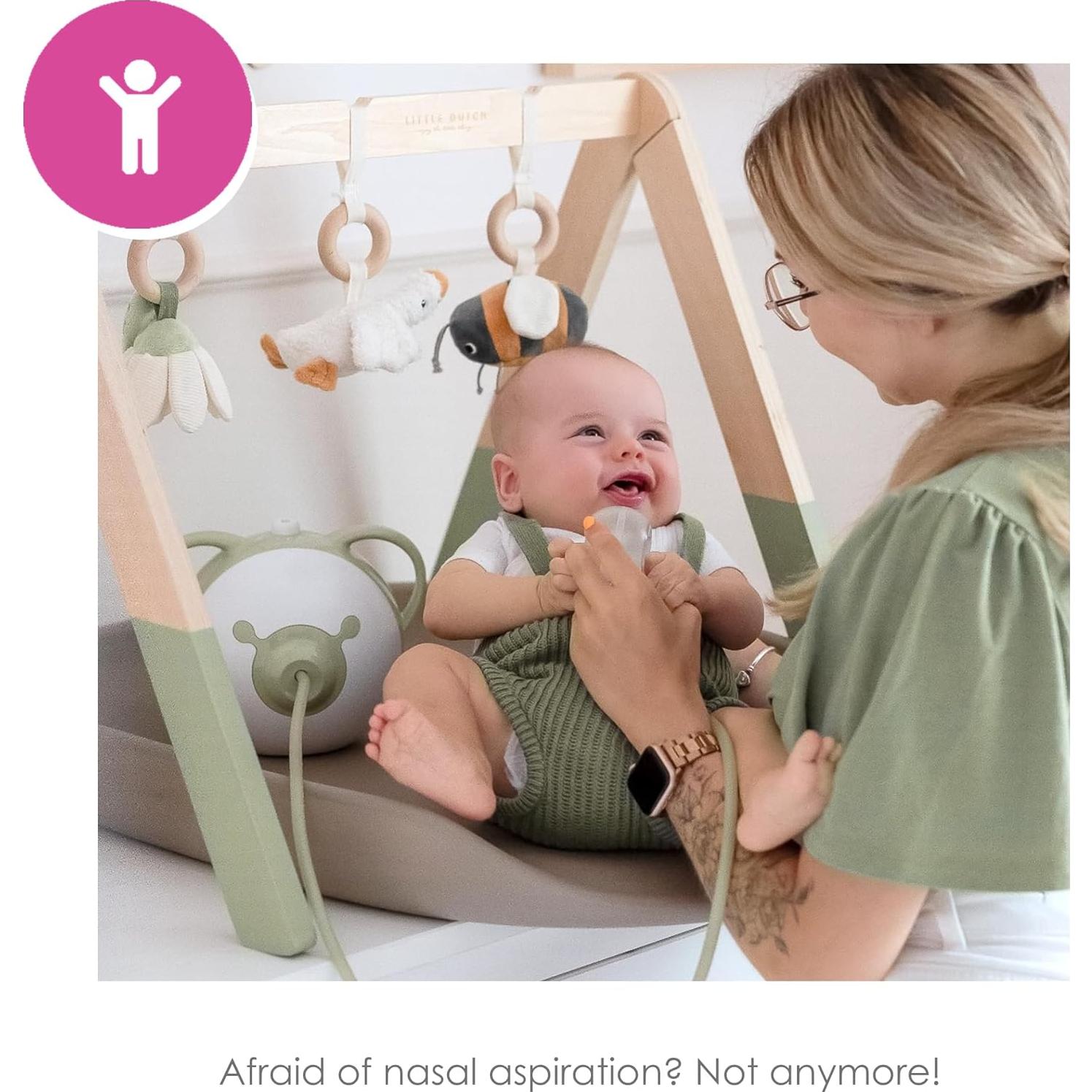 Aspirador Nasal Eléctrico Nosiboo Pro para Bebés - Gris