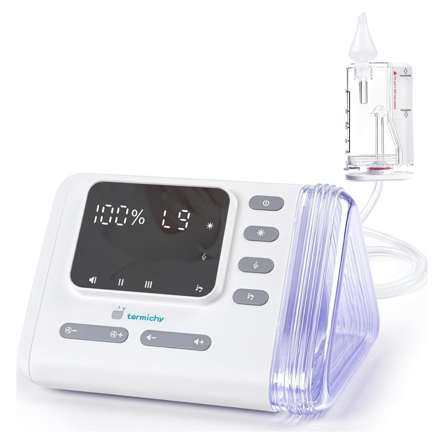 Aspirador Nasal Eléctrico Termichy BC-023 para Bebés - 9 Niveles de Succión