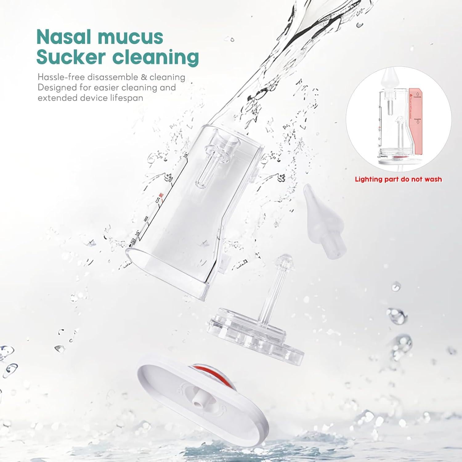 Aspirador Nasal Eléctrico Termichy BC-023 para Bebés - 9 Niveles de Succión