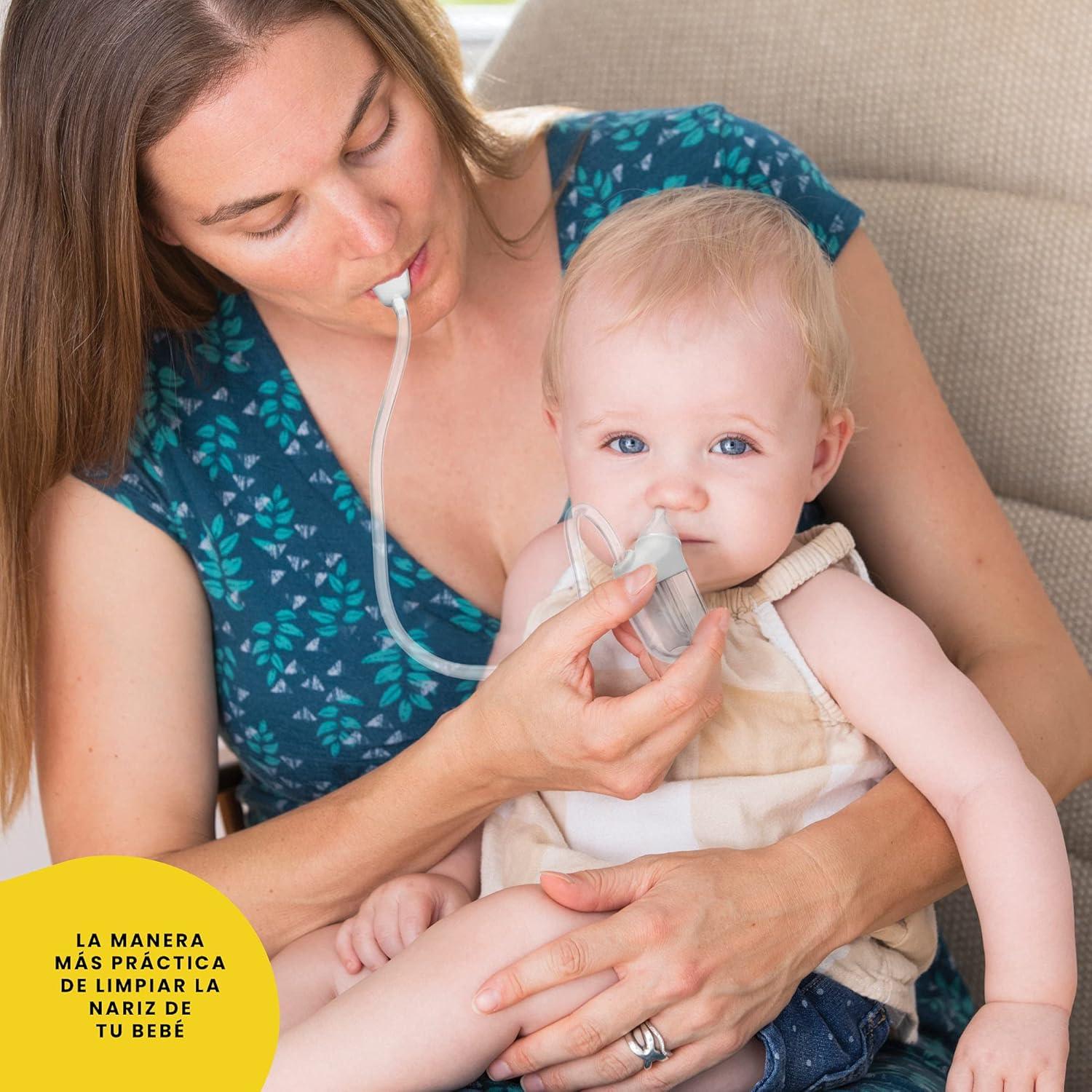 Aspirador Nasal BoogEase Safety 1st Gris - Paquete de 2