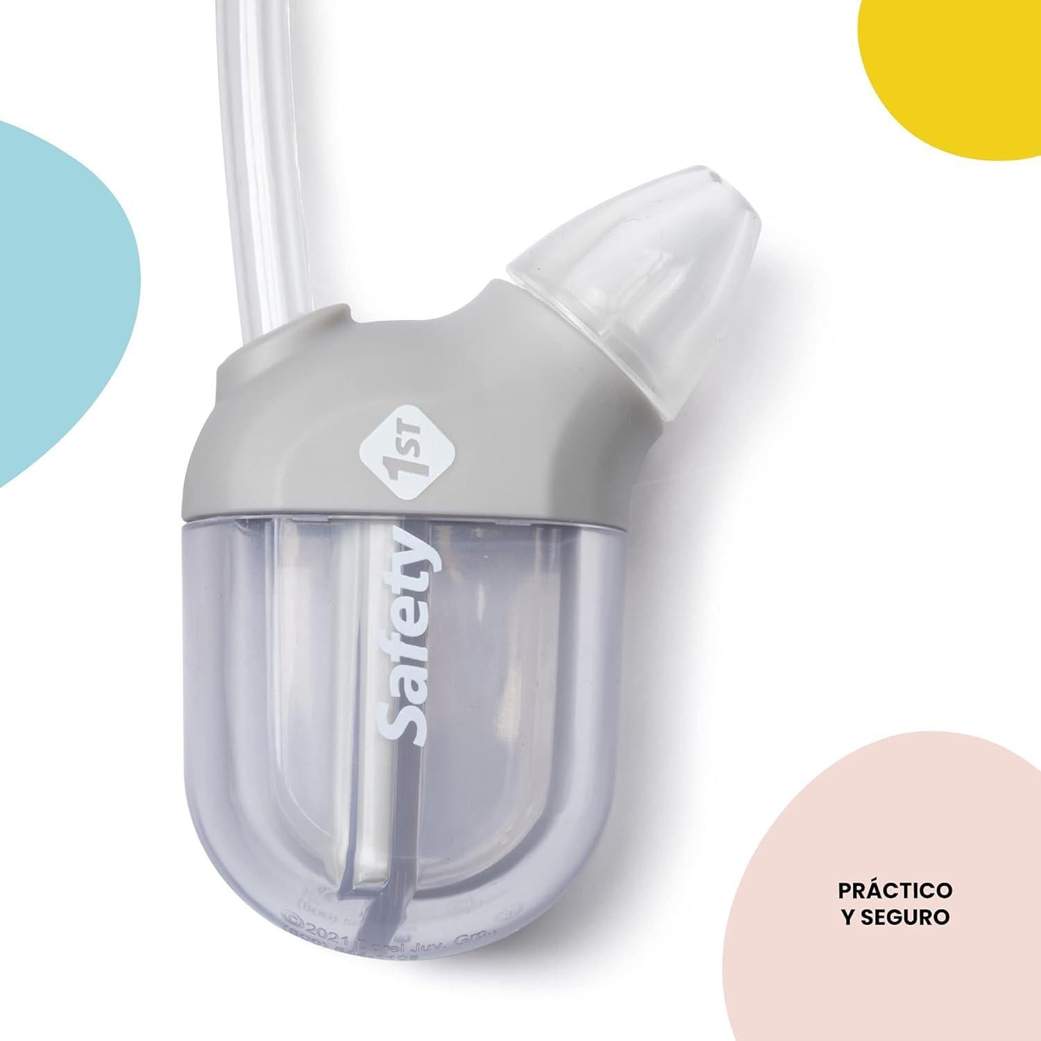 Aspirador Nasal BoogEase Safety 1st Gris - Paquete de 2