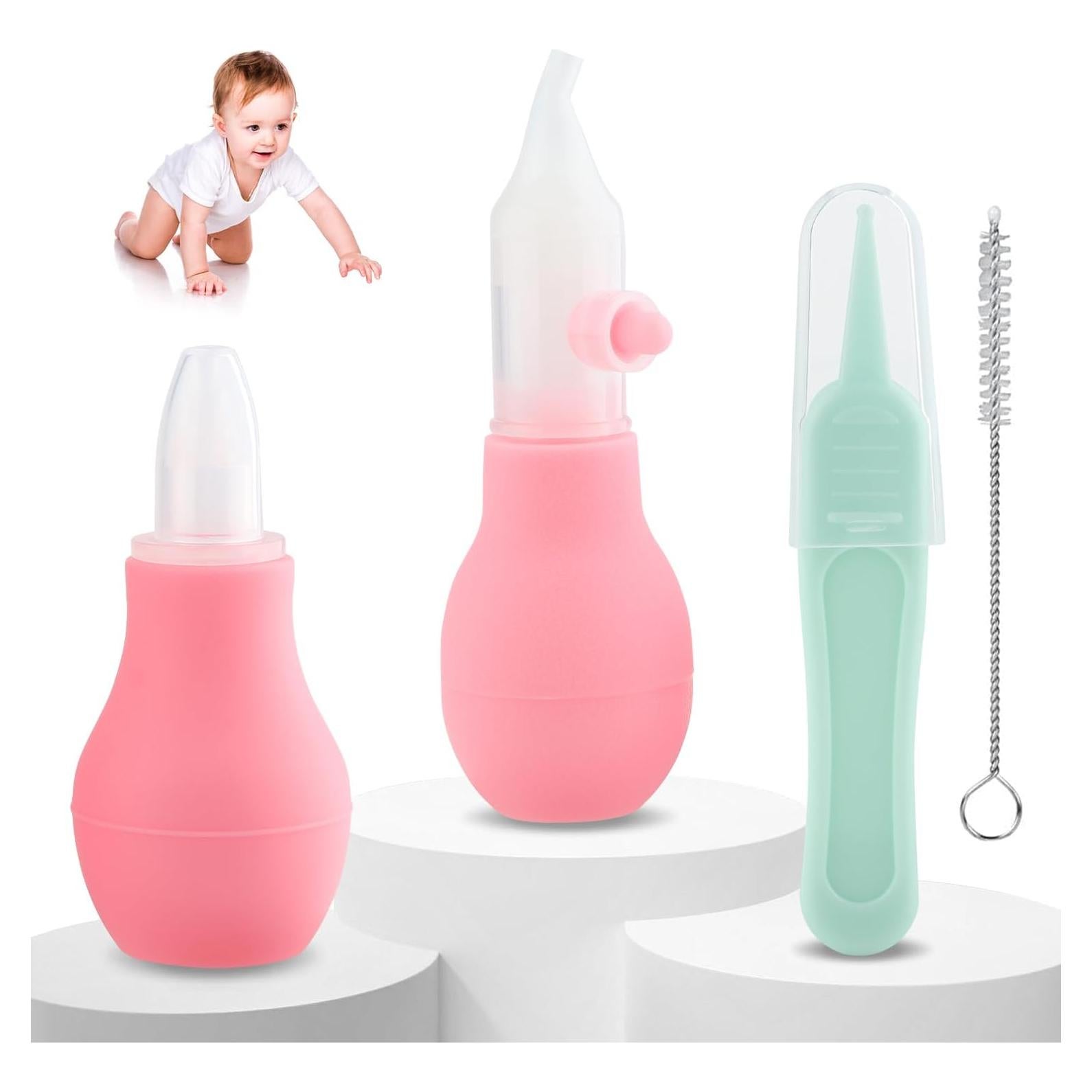 Aspirador Nasal de Silicona iHoven NAH-4 para Bebés