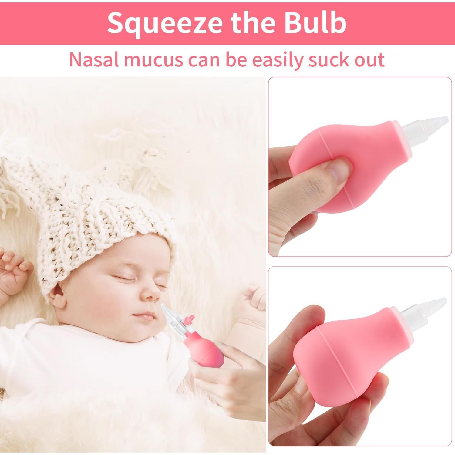 Aspirador Nasal de Silicona iHoven NAH-4 para Bebés