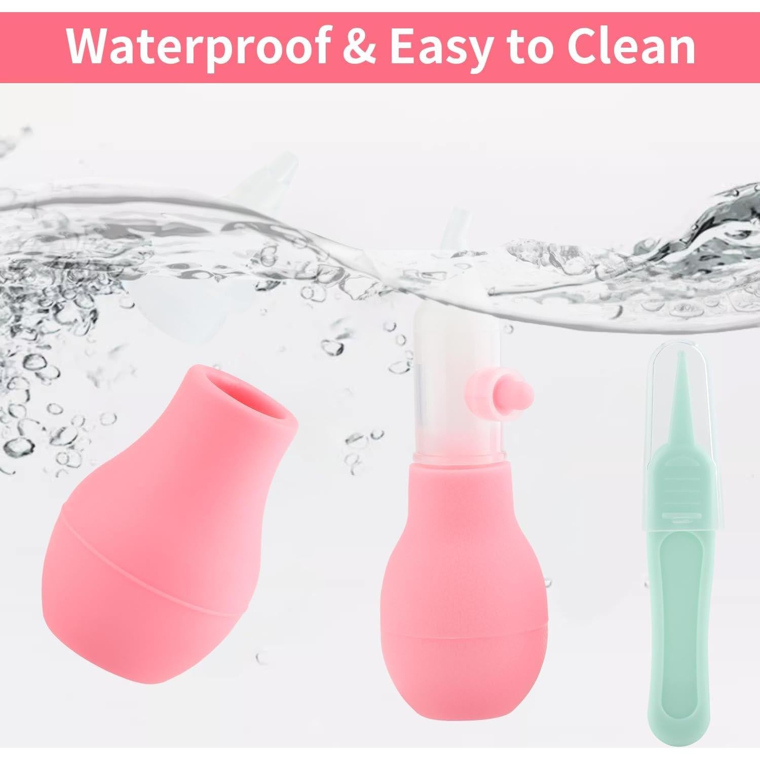 Aspirador Nasal de Silicona iHoven NAH-4 para Bebés