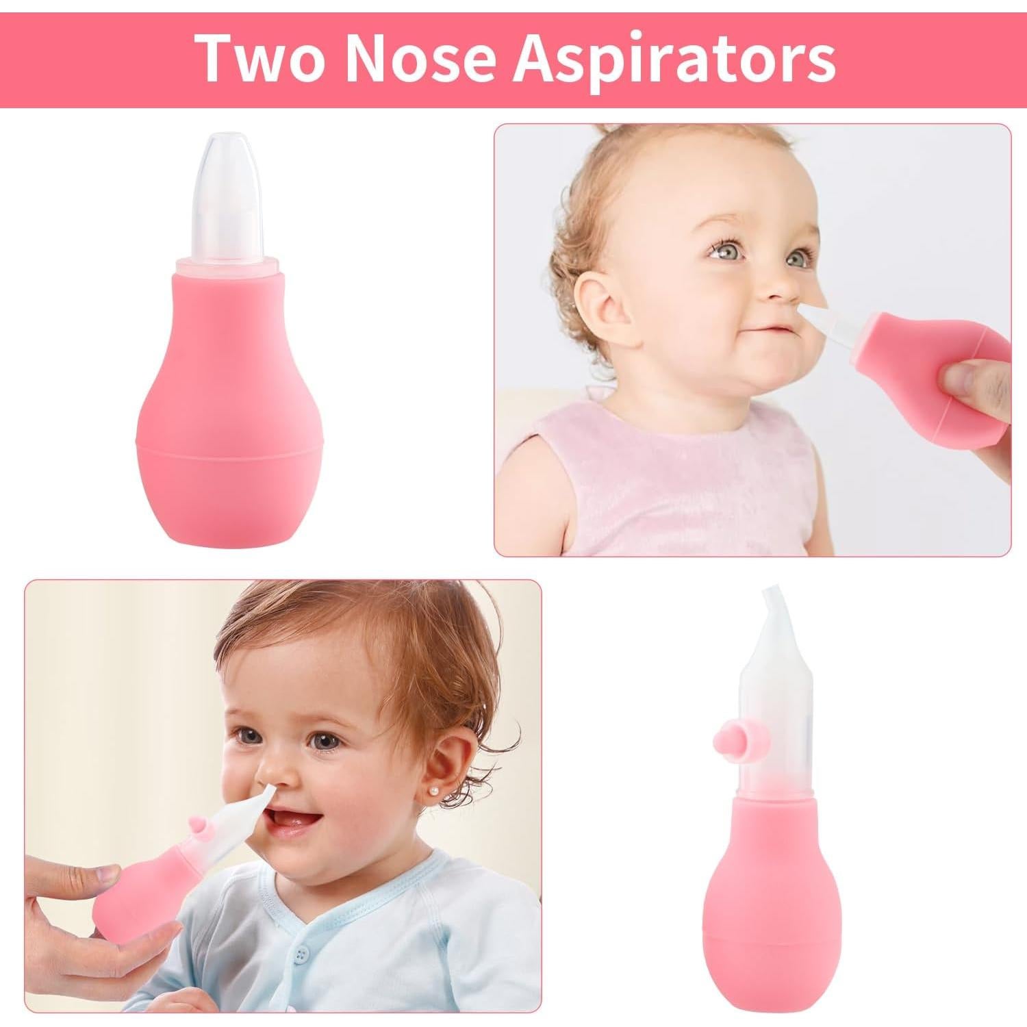 Aspirador Nasal de Silicona iHoven NAH-4 para Bebés