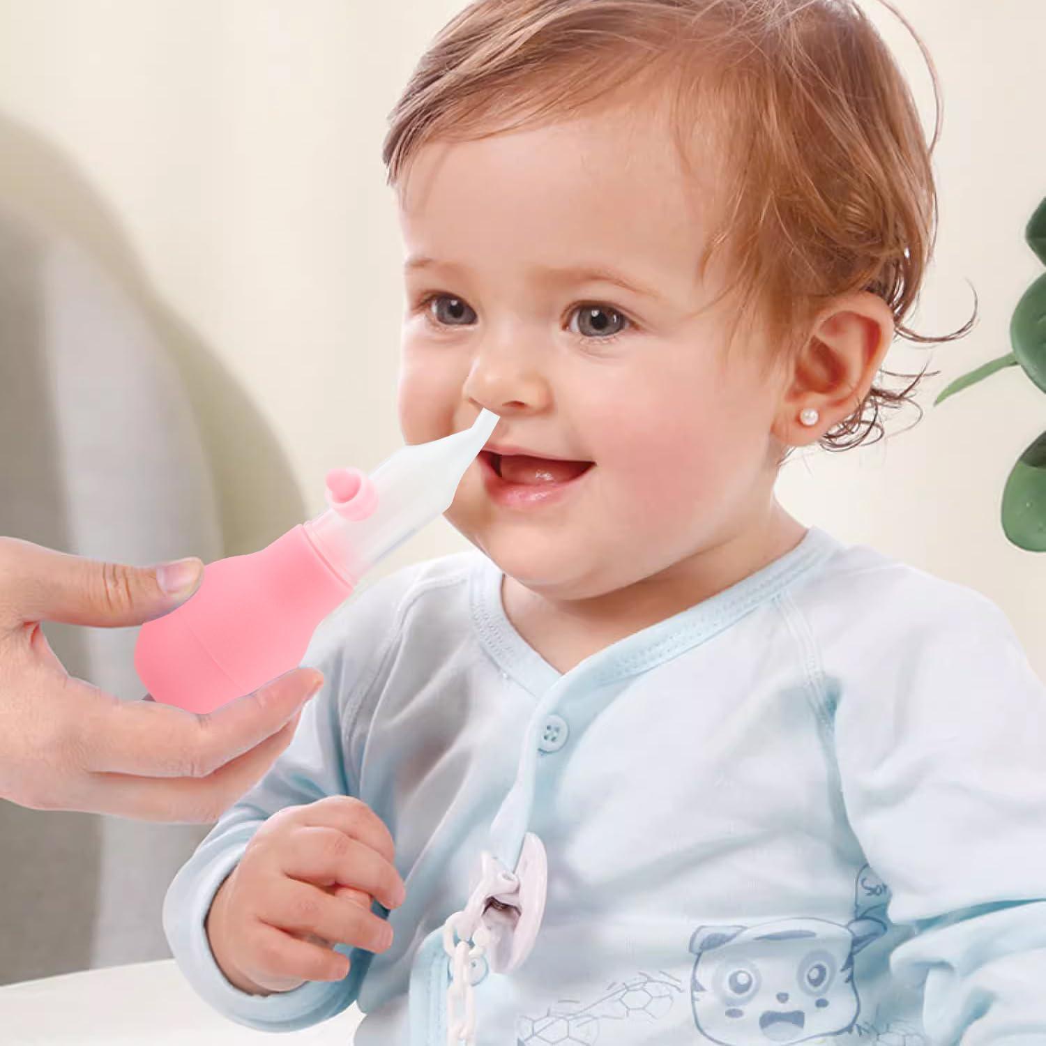 Aspirador Nasal de Silicona iHoven NAH-4 para Bebés