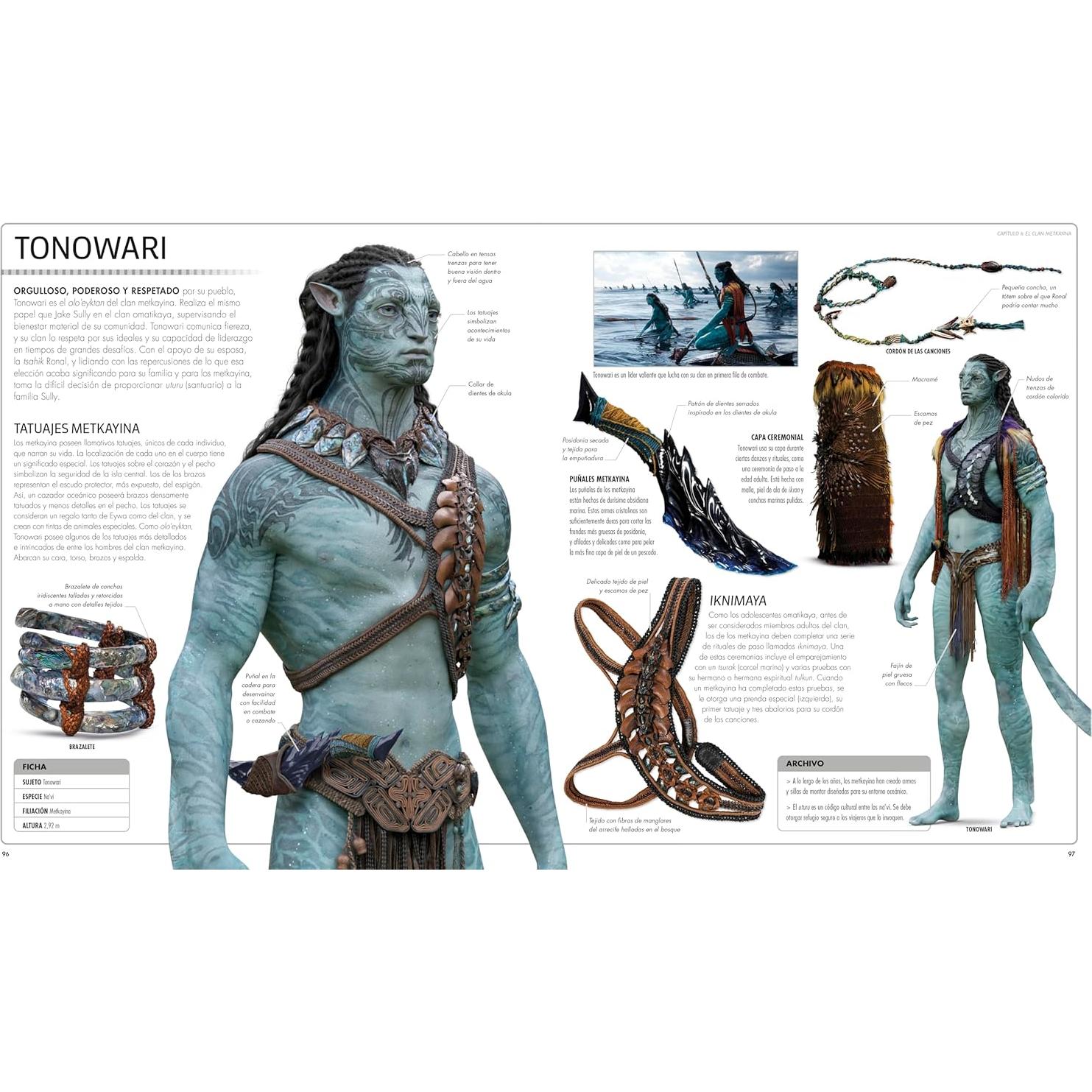 Avatar: El camino del agua. Diccionario visual (Avatar The Way of Water The Visual Dictionary) (Spanish Edition)