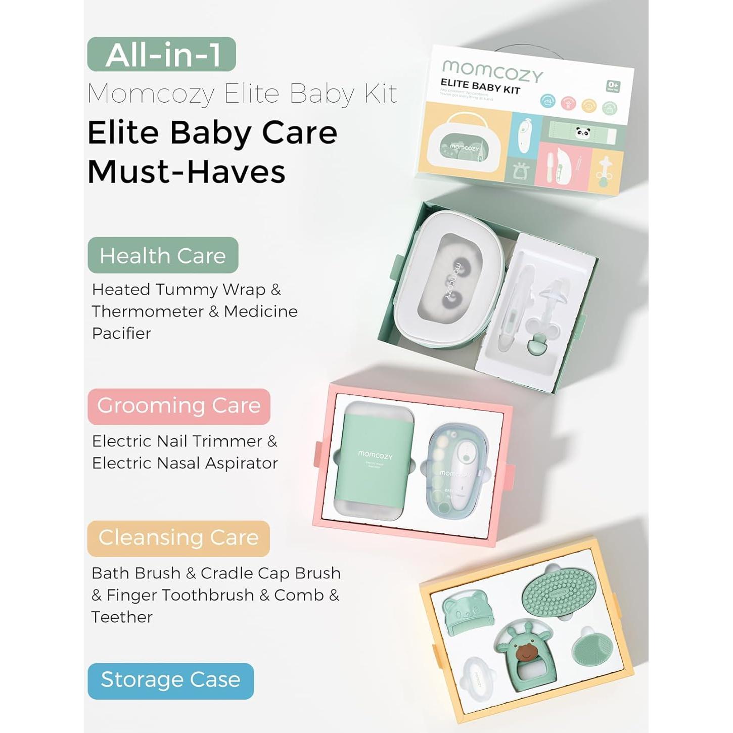 Kit Elite para Bebés Momcozy - Cuidado, Salud y Limpieza