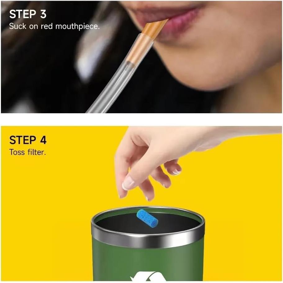 Aspirador Nasal Manual para Bebés The Celly Plug con 4 Filtros