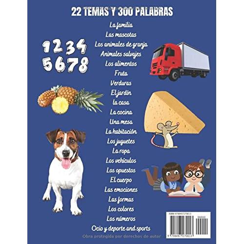 Gran Libro Ilustrado Aprender Francés Para Niños de 3 a 6 años: Diccionario educativo con imágenes, bilingüe Francés Español para primaria, con 22 ... y 300 palabras ilustradas (Spanish Edition)