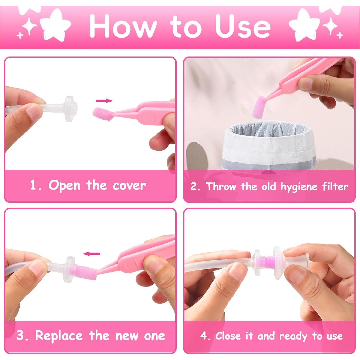 Filtros de Aspirador Nasal Nosefrida 200 Unidades Premium