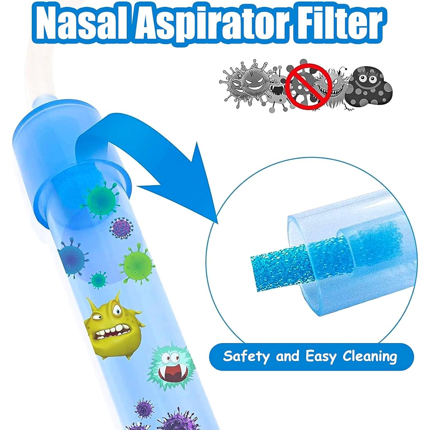 Esponjas de Higiene para Aspirador Nasal Qunlions - 200 Unidades