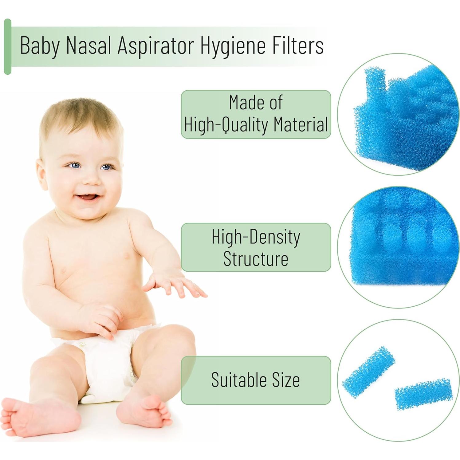 Filtros de Higiene para Aspirador Nasal Mr. Pen - 100 Unidades