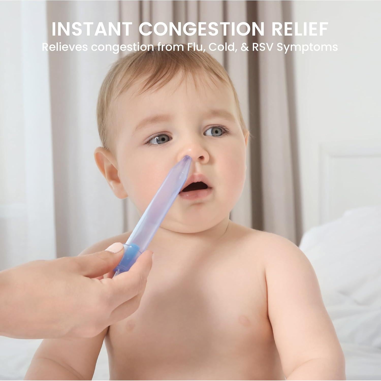 Succionador Nasal Lulyboo NAKA 001 - 20 Filtros - Libre BPA