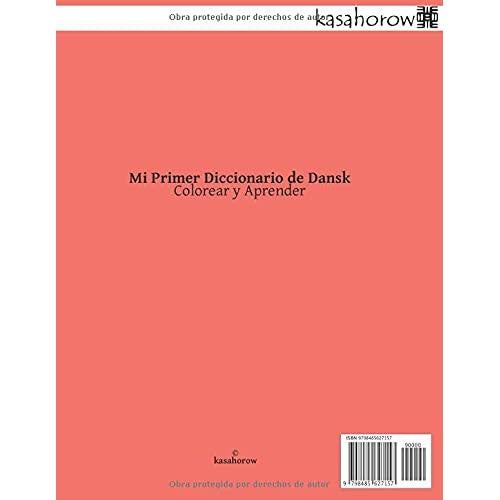 Mi Primer Diccionario de Dansk: Colorear y Aprender (Spanish Edition)