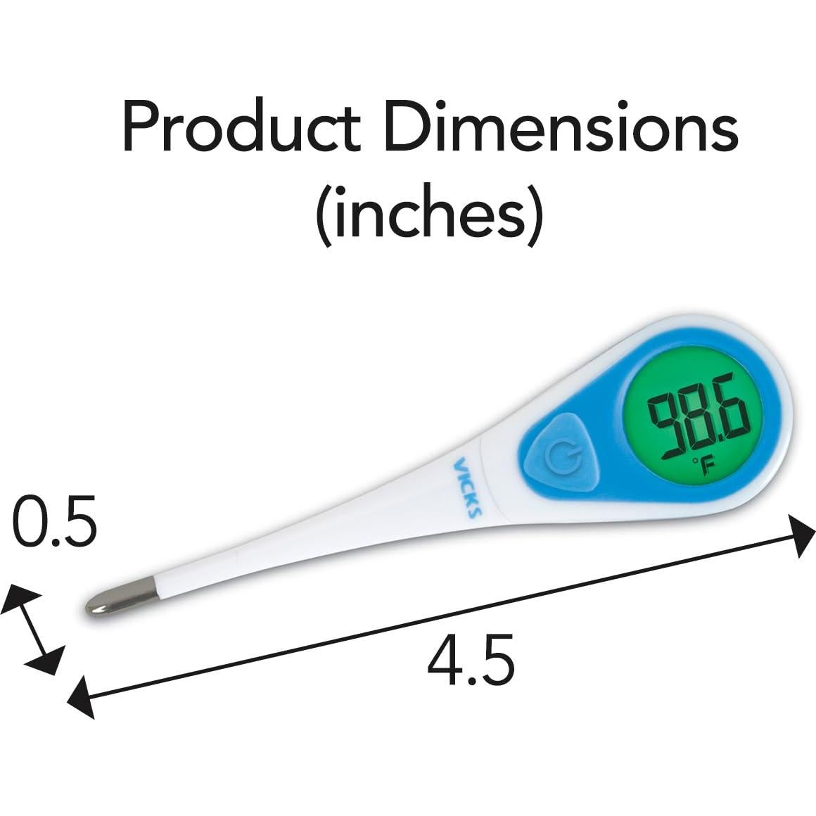 Termómetro Digital Vicks SpeedRead V912US - Lectura Rápida 8s