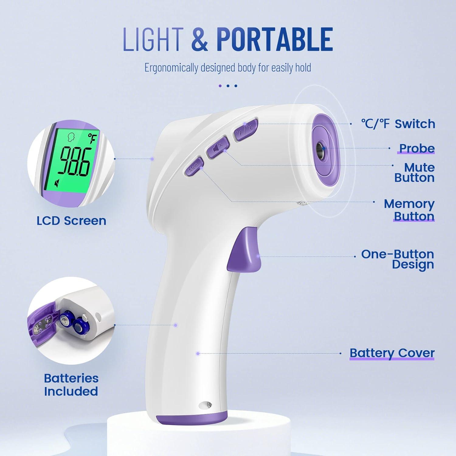 Termómetro Sin Contacto GoodBaby 588ff94a - Digital, Alarma de Fiebre