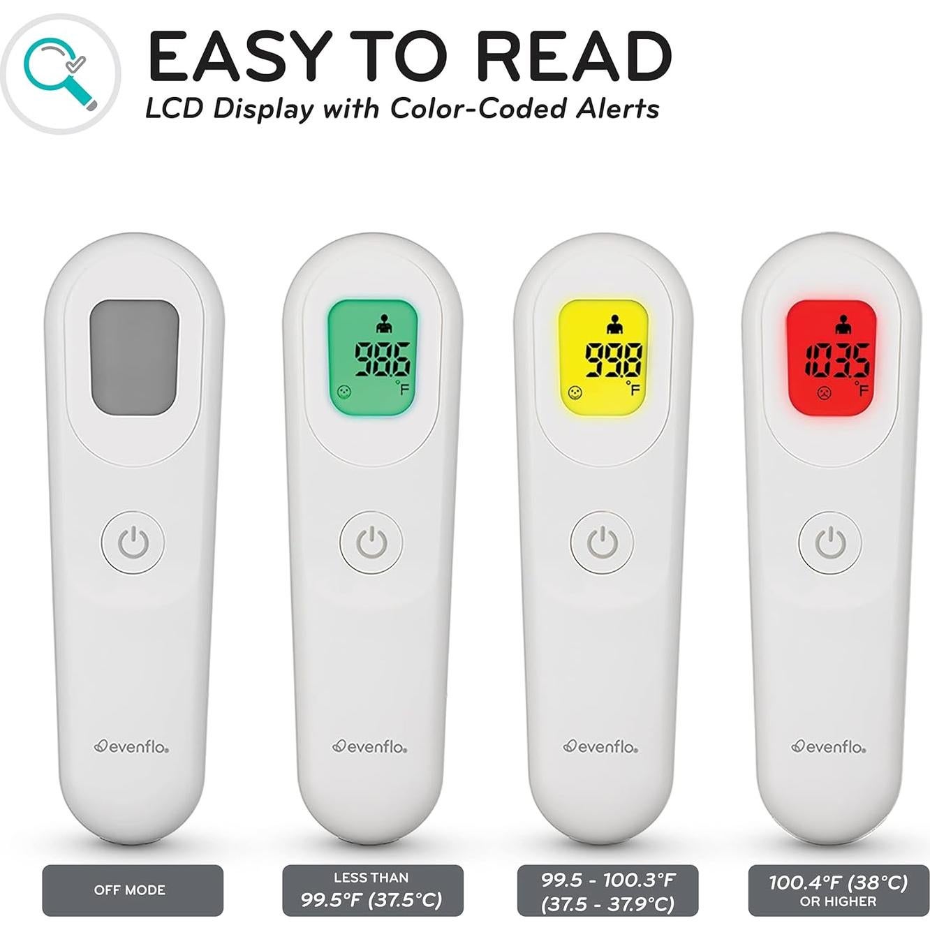 Termómetro Digital Sin Contacto Evenflo PreciseRead 12.7 cm
