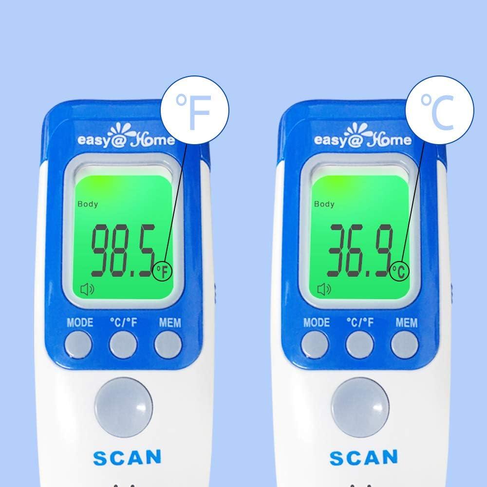 Termómetro Infrarrojo Sin Contacto Easy@Home NCT-301 3 en 1
