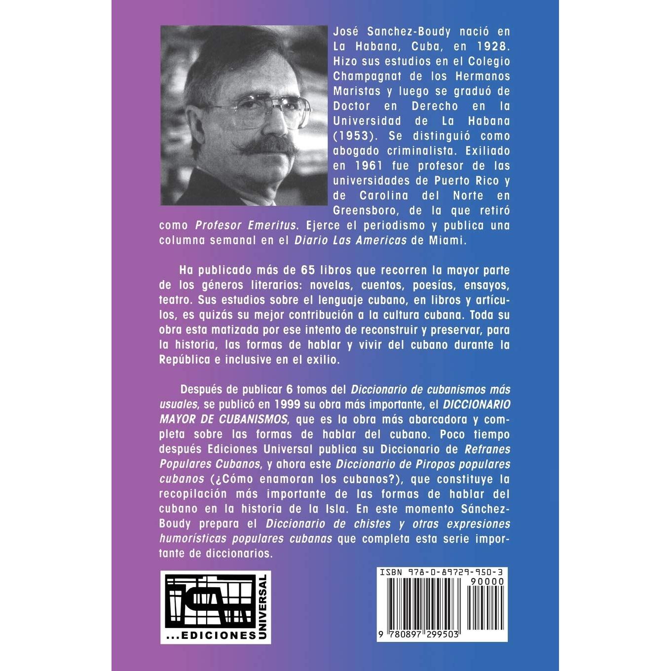 Diccionario De Piropos Populares Cubanos (Spanish Edition)