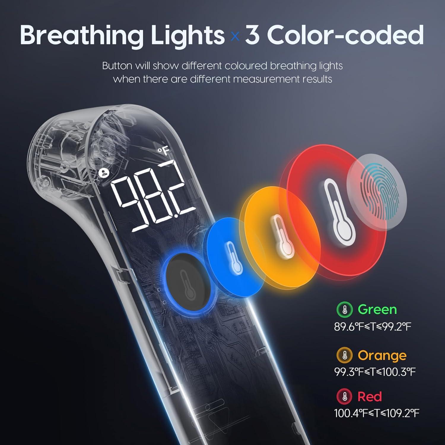 Termómetro Infrarrojo Sin Contacto Viproud para Adultos y Niños