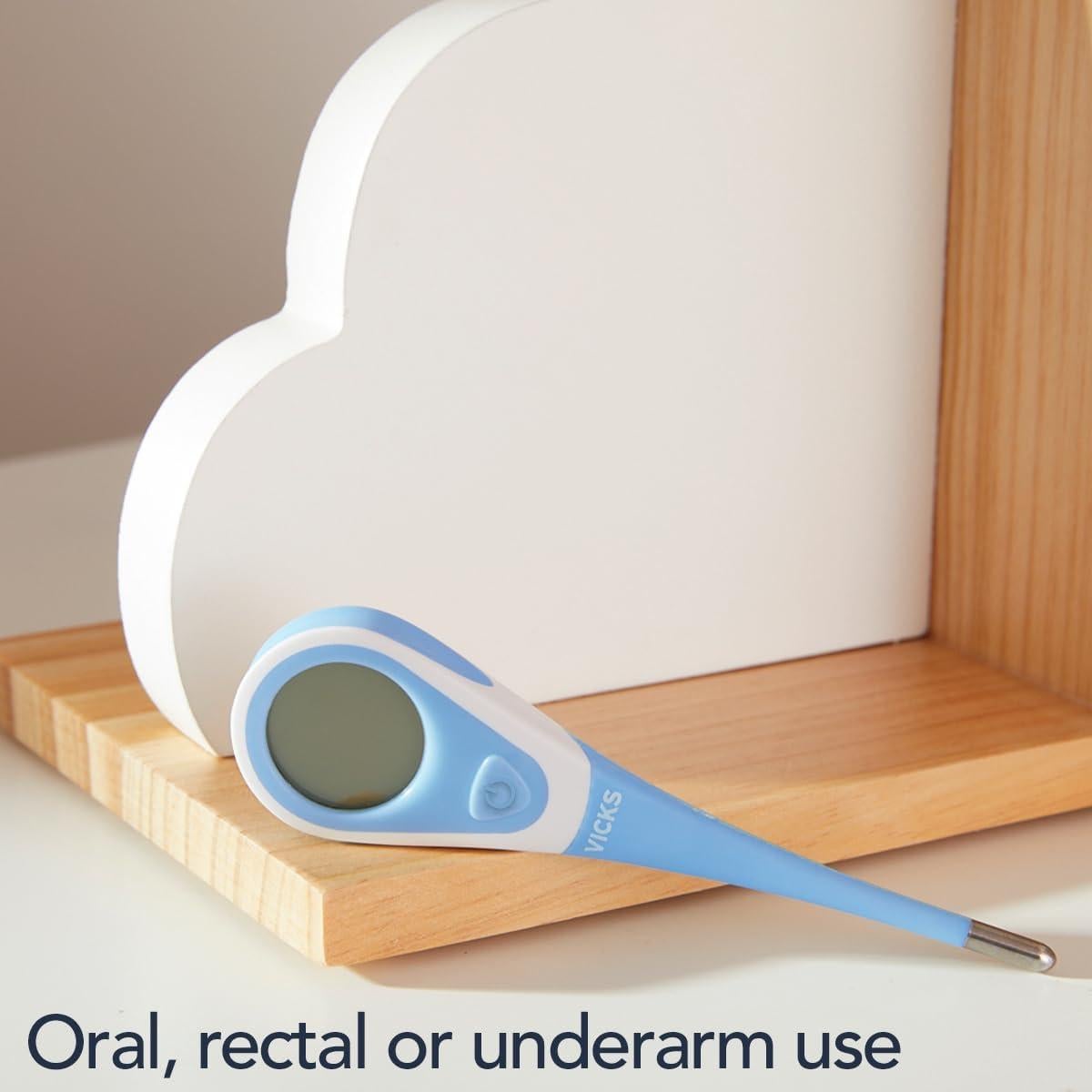 Termómetro Digital Vicks ComfortFlex - Lectura Rápida 8 Segundos