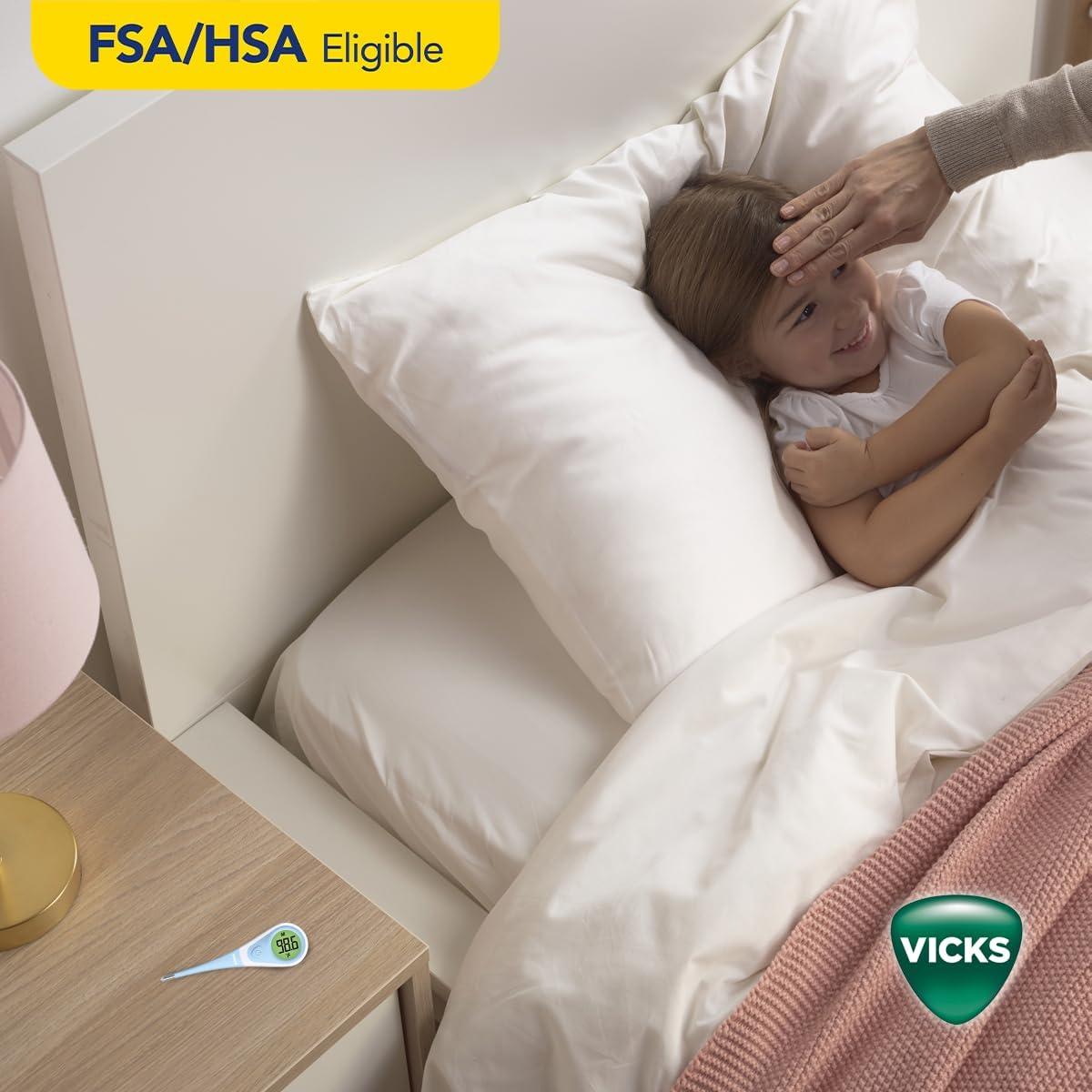 Termómetro Digital Vicks ComfortFlex - Lectura Rápida 8 Segundos