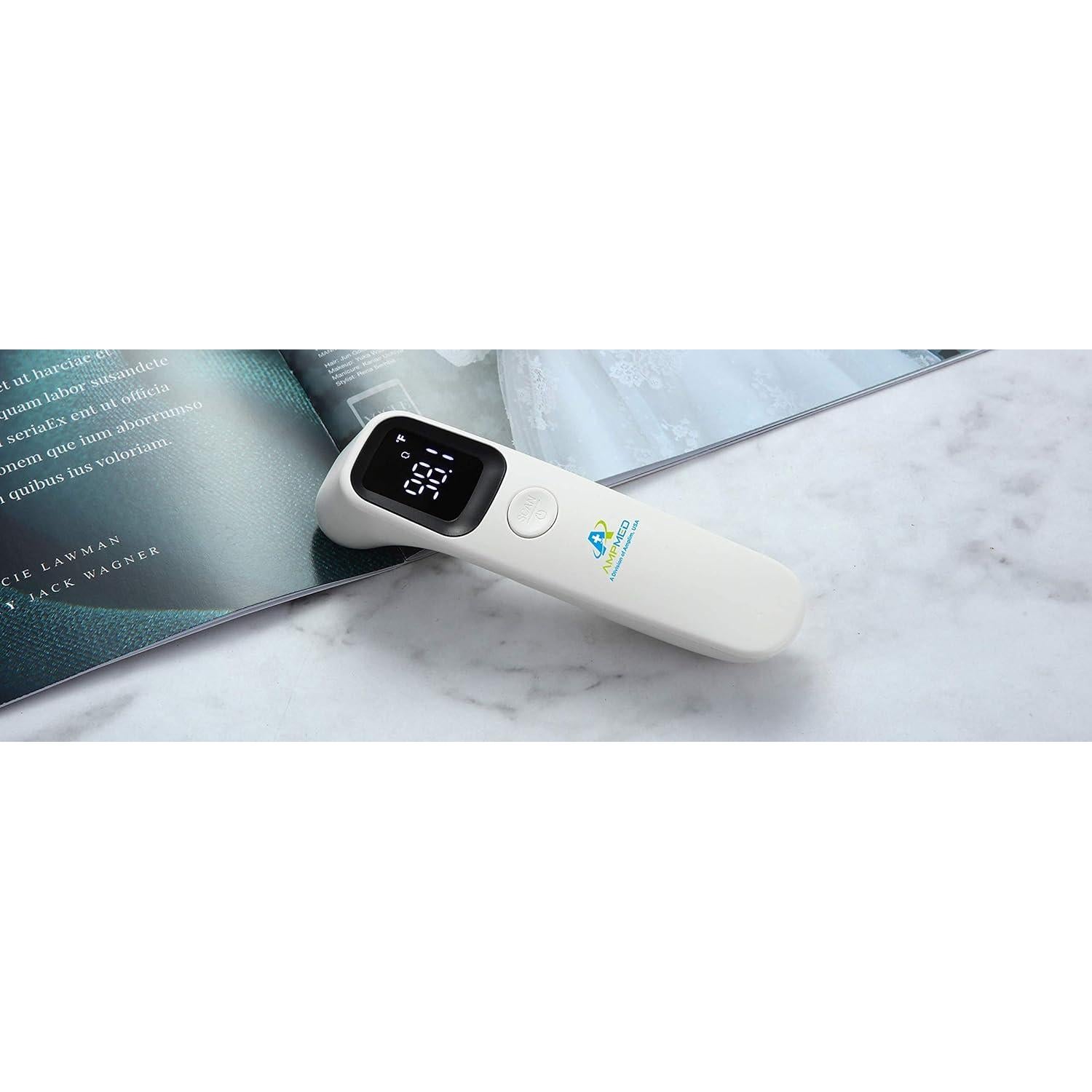 Termómetro Digital Infrarrojo Sin Contacto Amplim para Bebés y Adultos